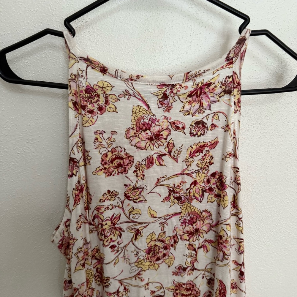 Maurices 24/7 Floral Print Women's Tank Top - Picture 6 of 7